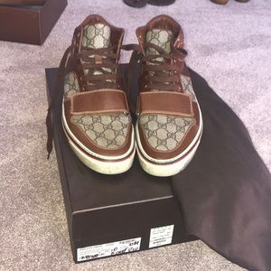 Men’s Gucci high top sneaker